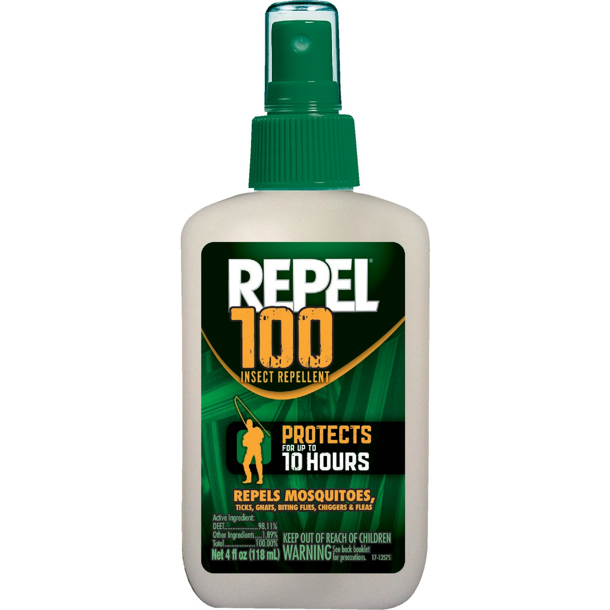 Item 704131, Repel 100 provides complete protection from mosquitoes, ticks, gnats, 