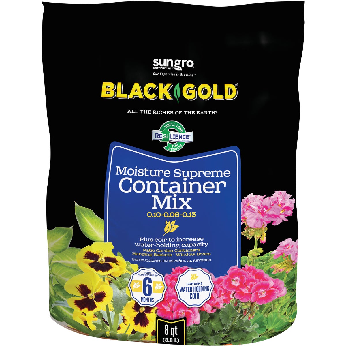Item 704265, Moisture Supreme container mix potting soil.