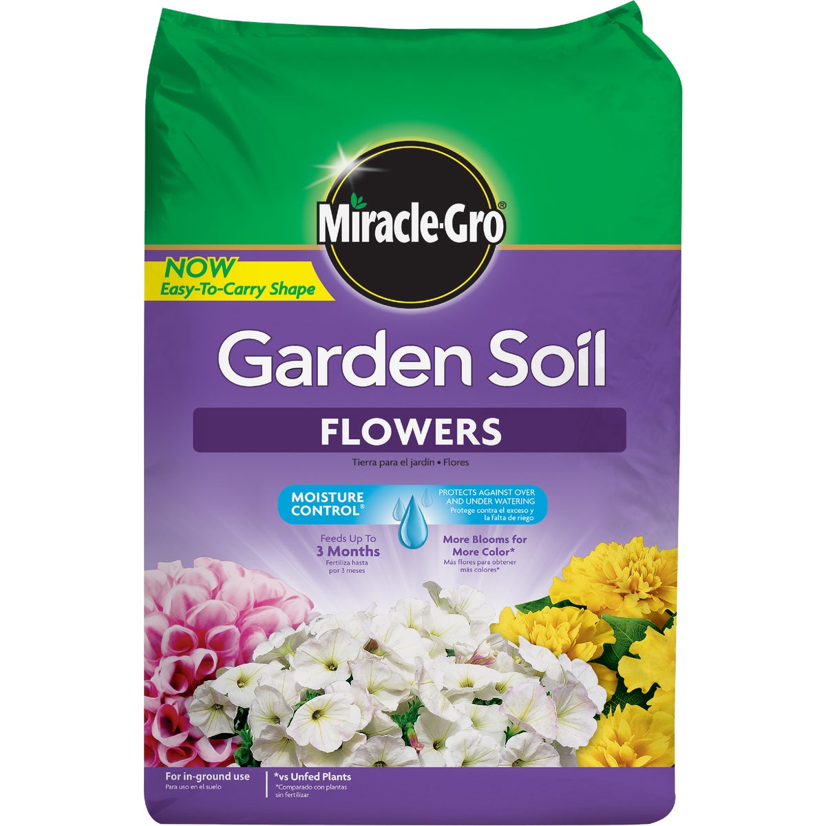 Item 704428, Miracle-Gro garden soil for flowers.