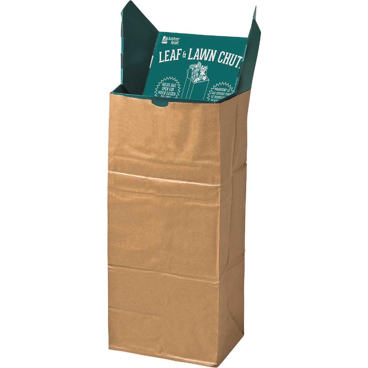 Item 704468, Leaf &amp; lawn chute ideal for use with 30-gallon lawn bags.