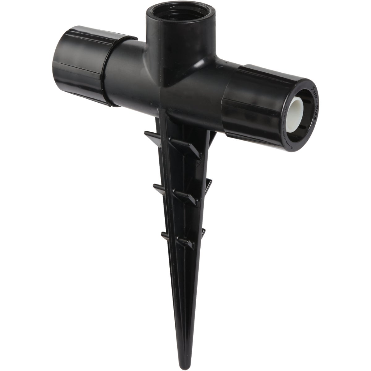 Item 704599, Easy Fit Biggie Tee. 1/2 In. Female pipe thread on 4 In. spike.