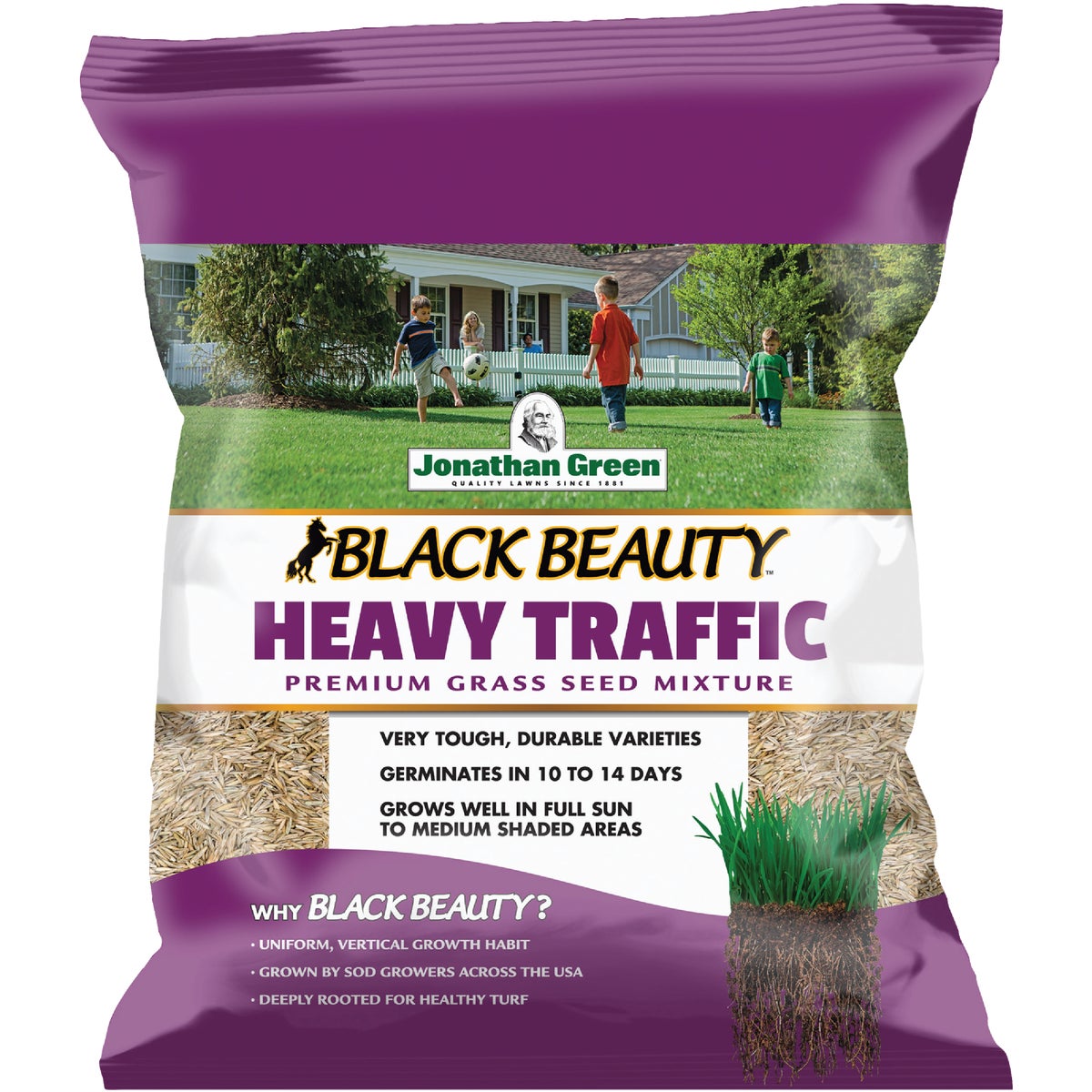 Item 704959, Heavy Traffic grass seed mixture.