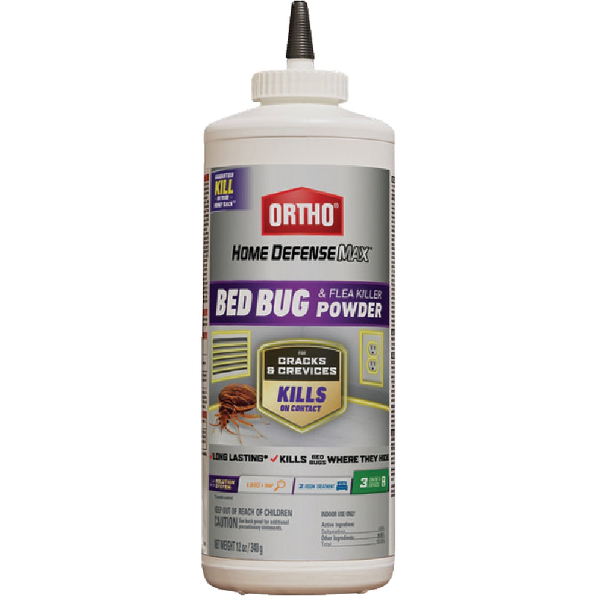 Item 705006, Fast acting, long lasting bedbug control.