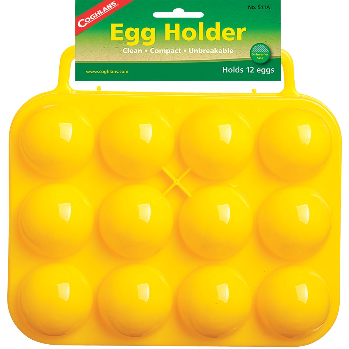Item 705027, Egg holder made from a durable polypropylene copolymer that will not crush 