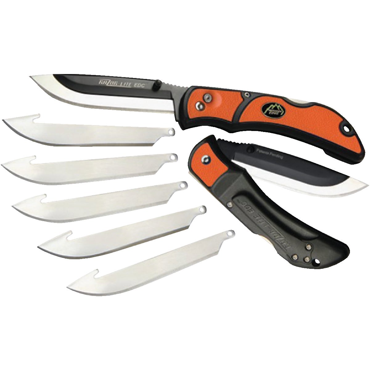Item 705034, Folding knife with easy to replace blades.