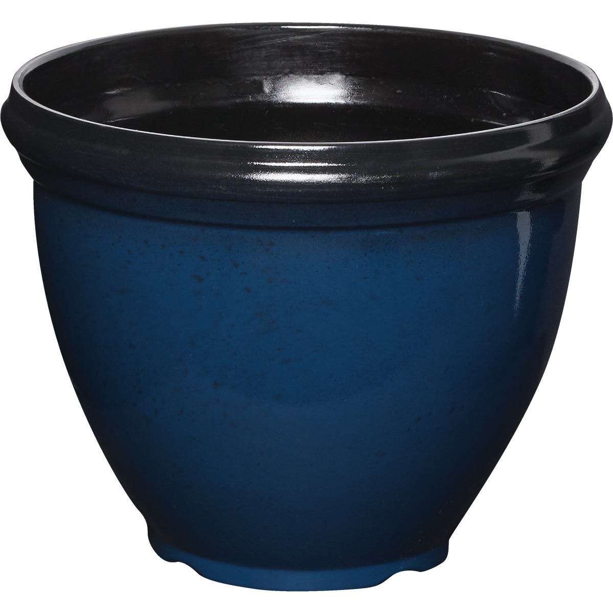 Item 705203, Planter with bold design with glossy finish.