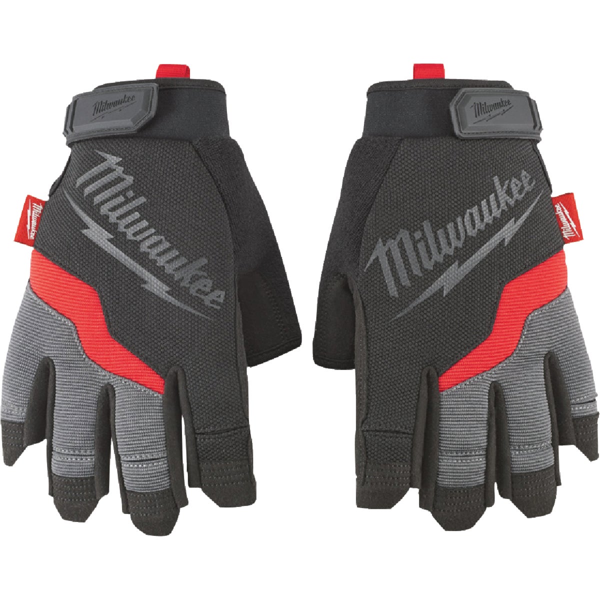 Item 705367, Performance fingerless work gloves designed to provide ultimate durability 