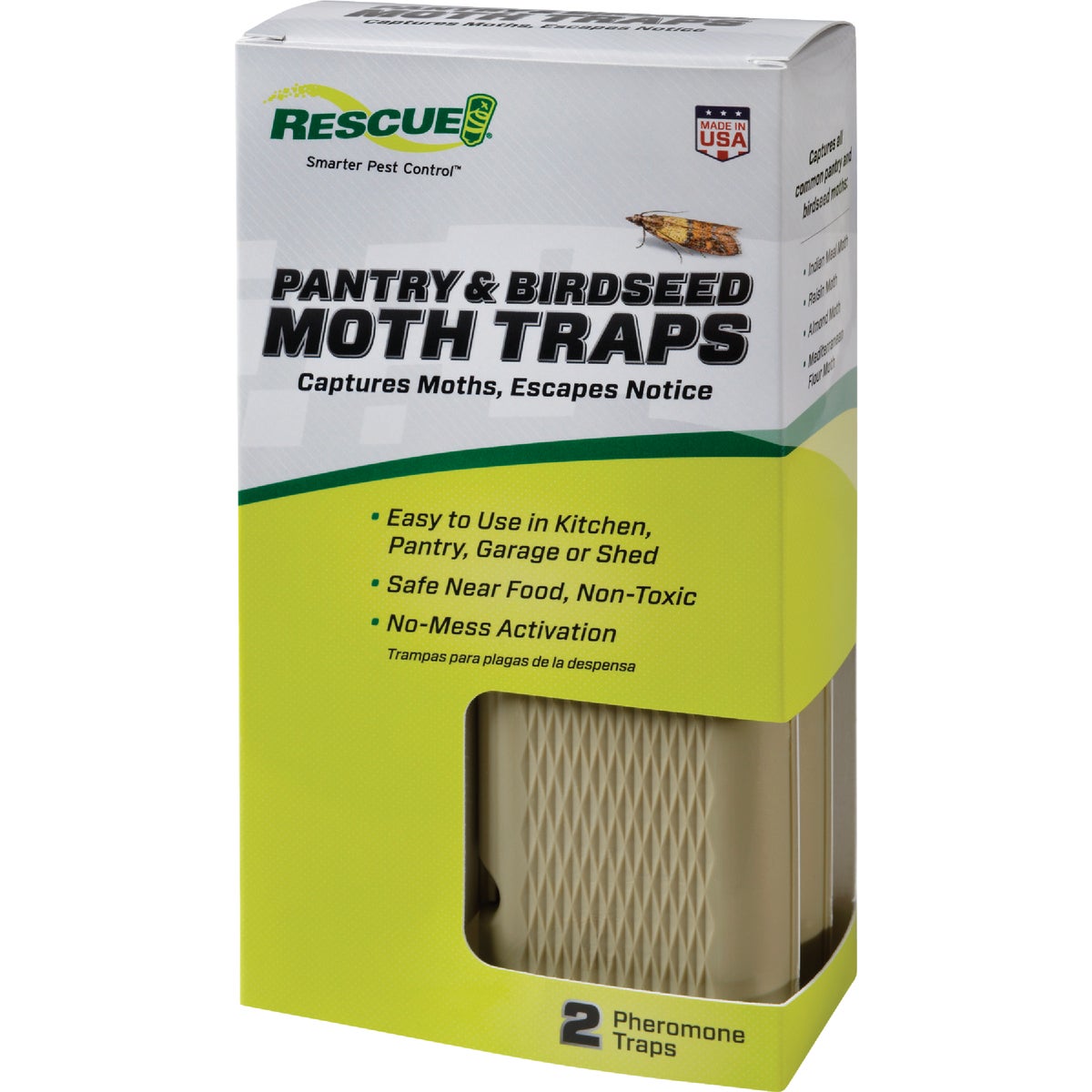 Item 705404, Pantry and birdseed moth trap.