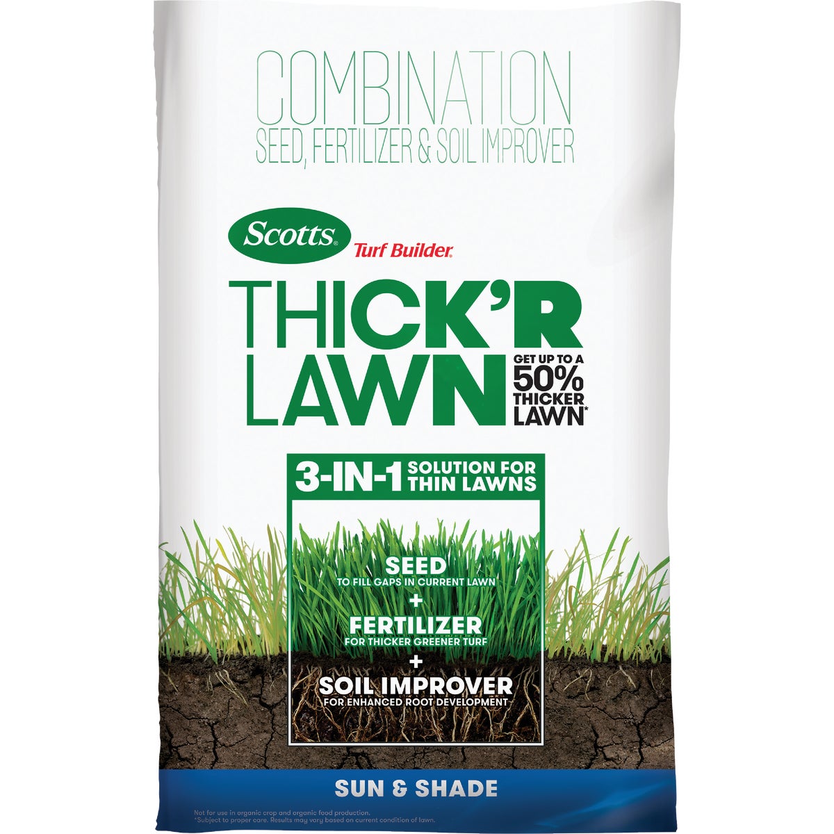 Item 705484, Scotts Turf Builder THICK'R LAWN Sun &amp; Shade has everything you need to