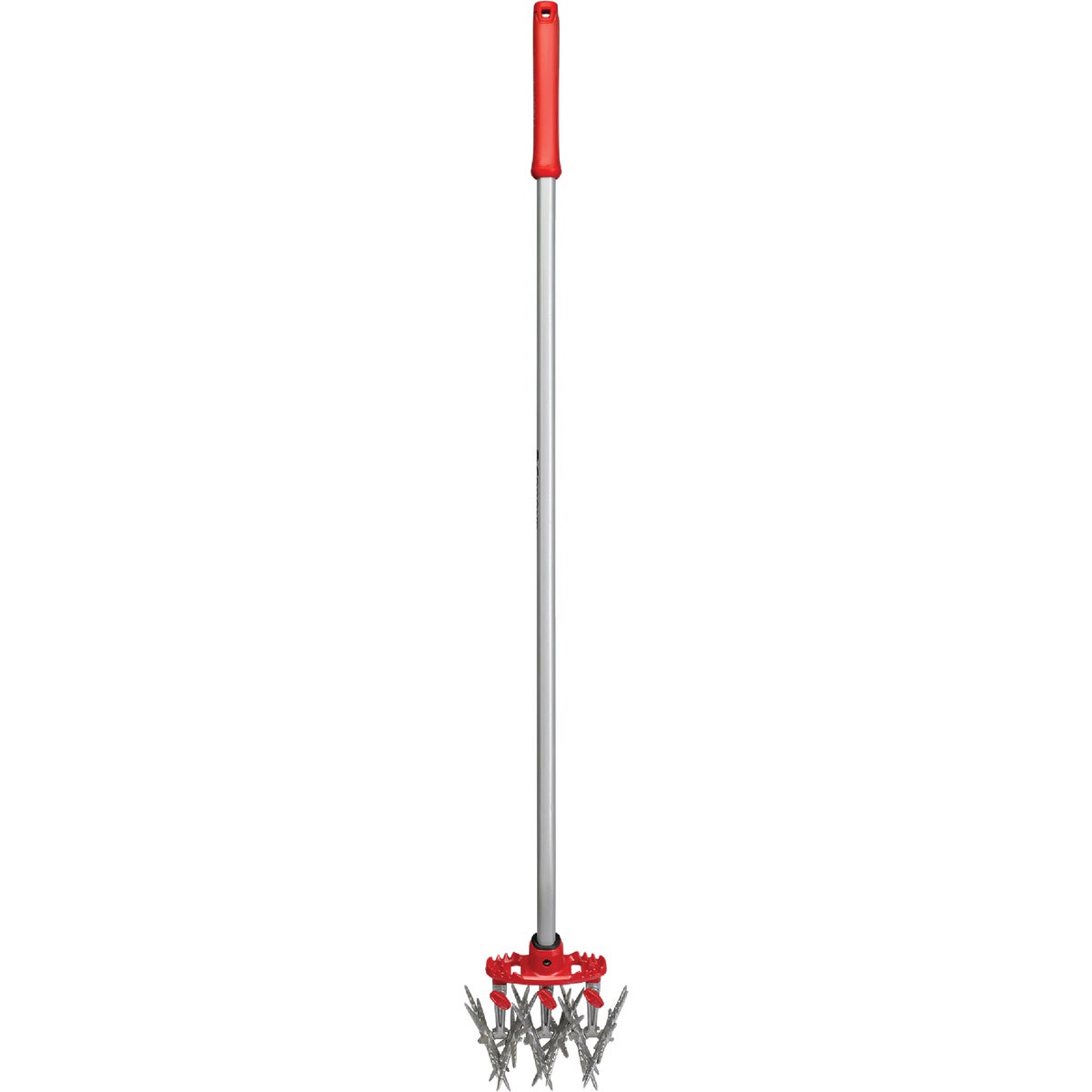 Item 705823, ComfortGEL grip garden and soil cultivator has a 3-tine configuration for 