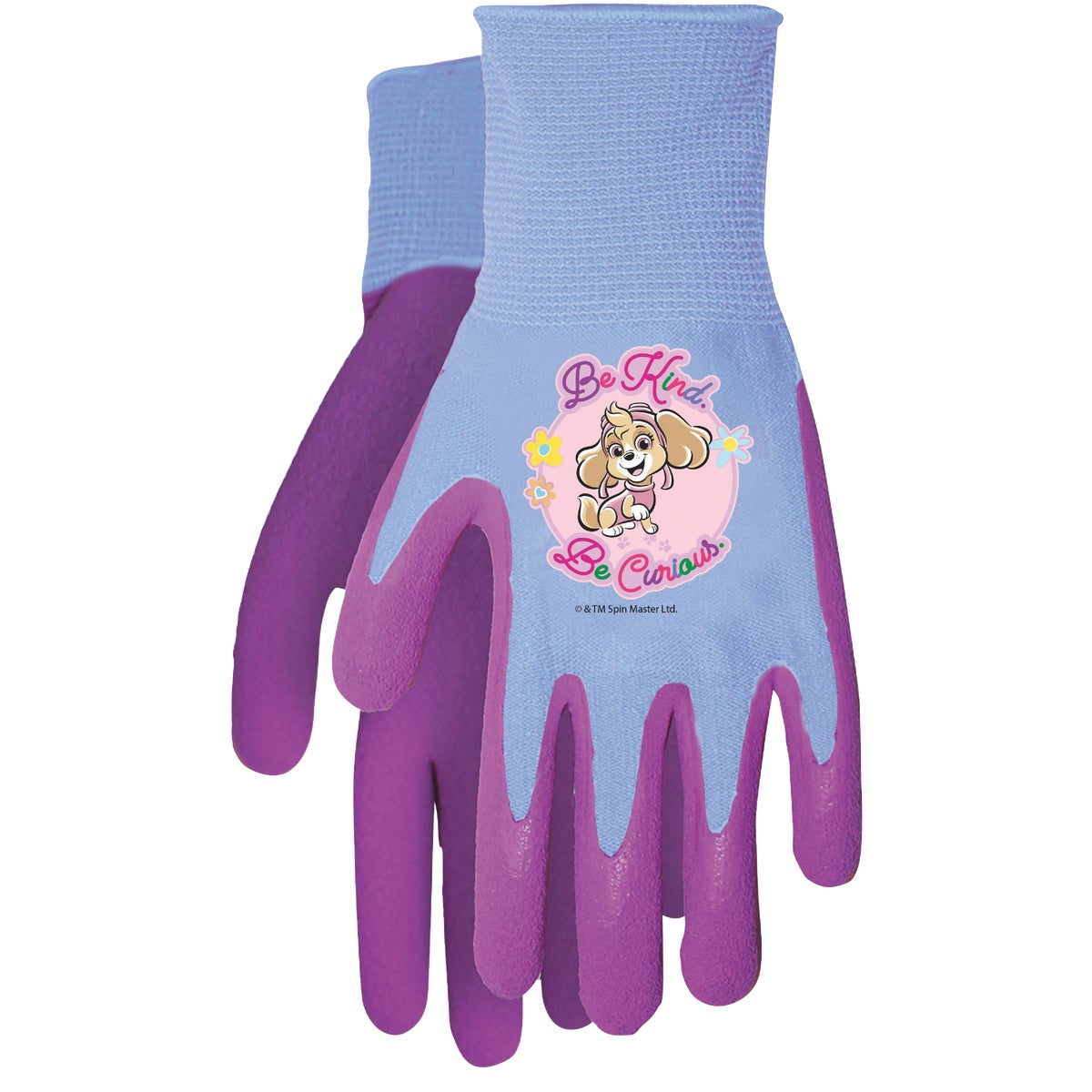 Item 706477, Garden glove made of 95% polyester, 5% spandex liner, and 100% latex 