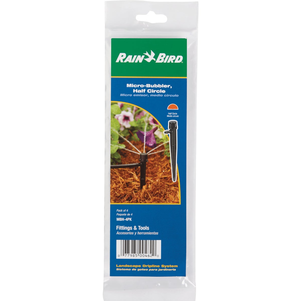 Item 708104, Micro-Bubbler watering device for drip irrigation systems.