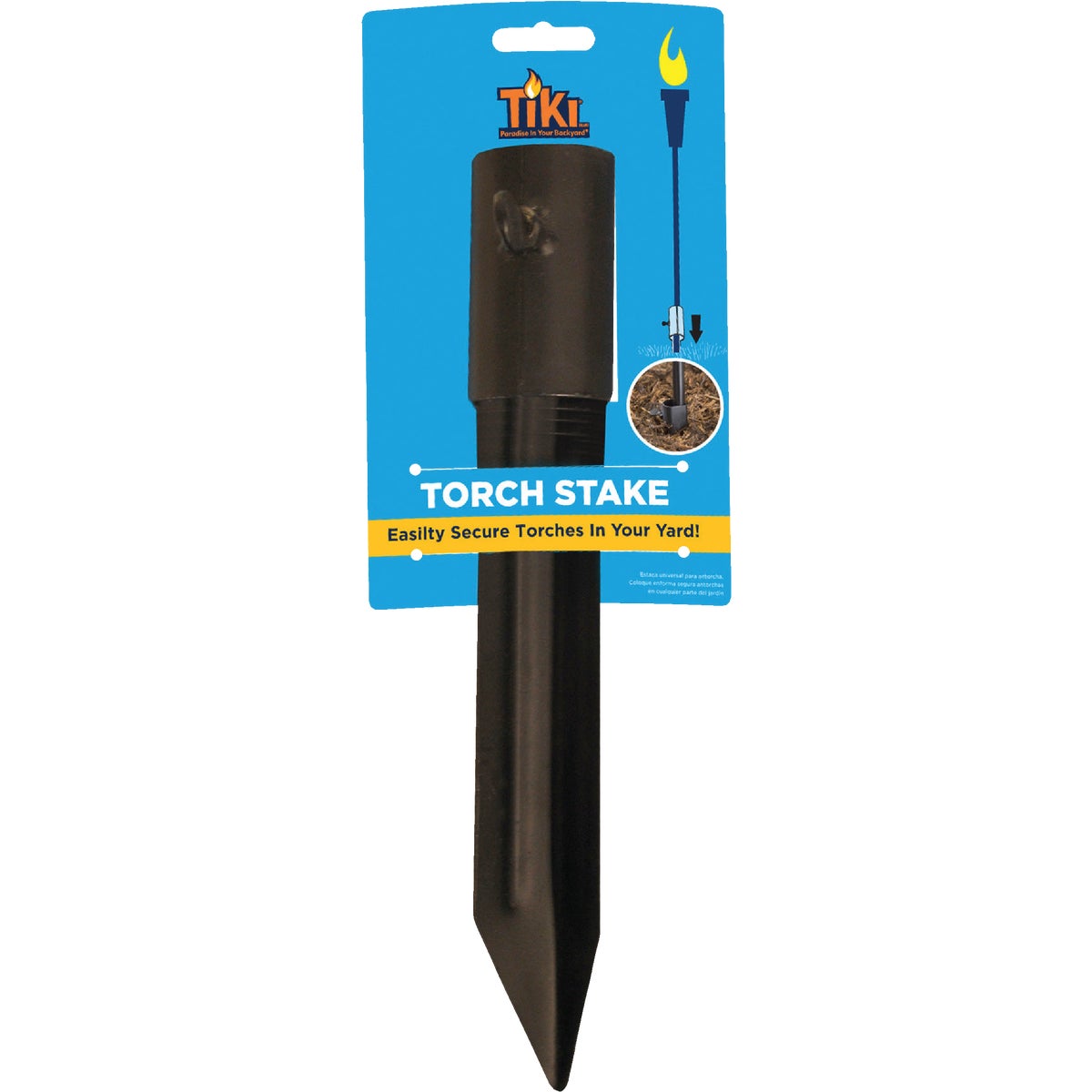 Item 709927, Patio torch stake. 13 inches tall.