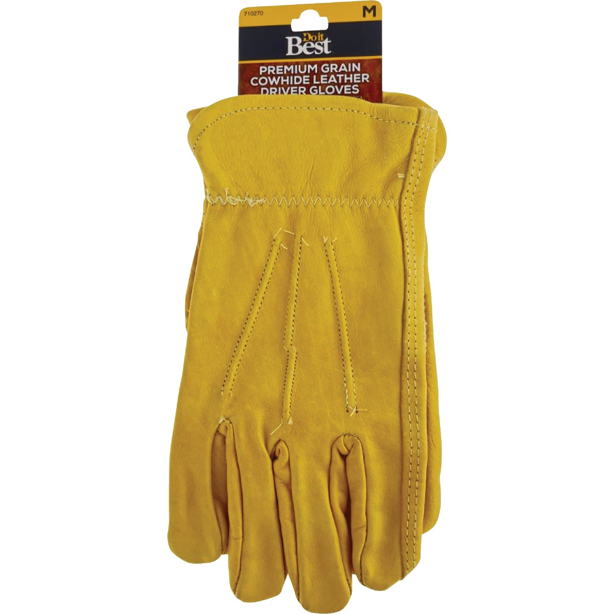 Item 710270, Top grain cowhide leather work glove.