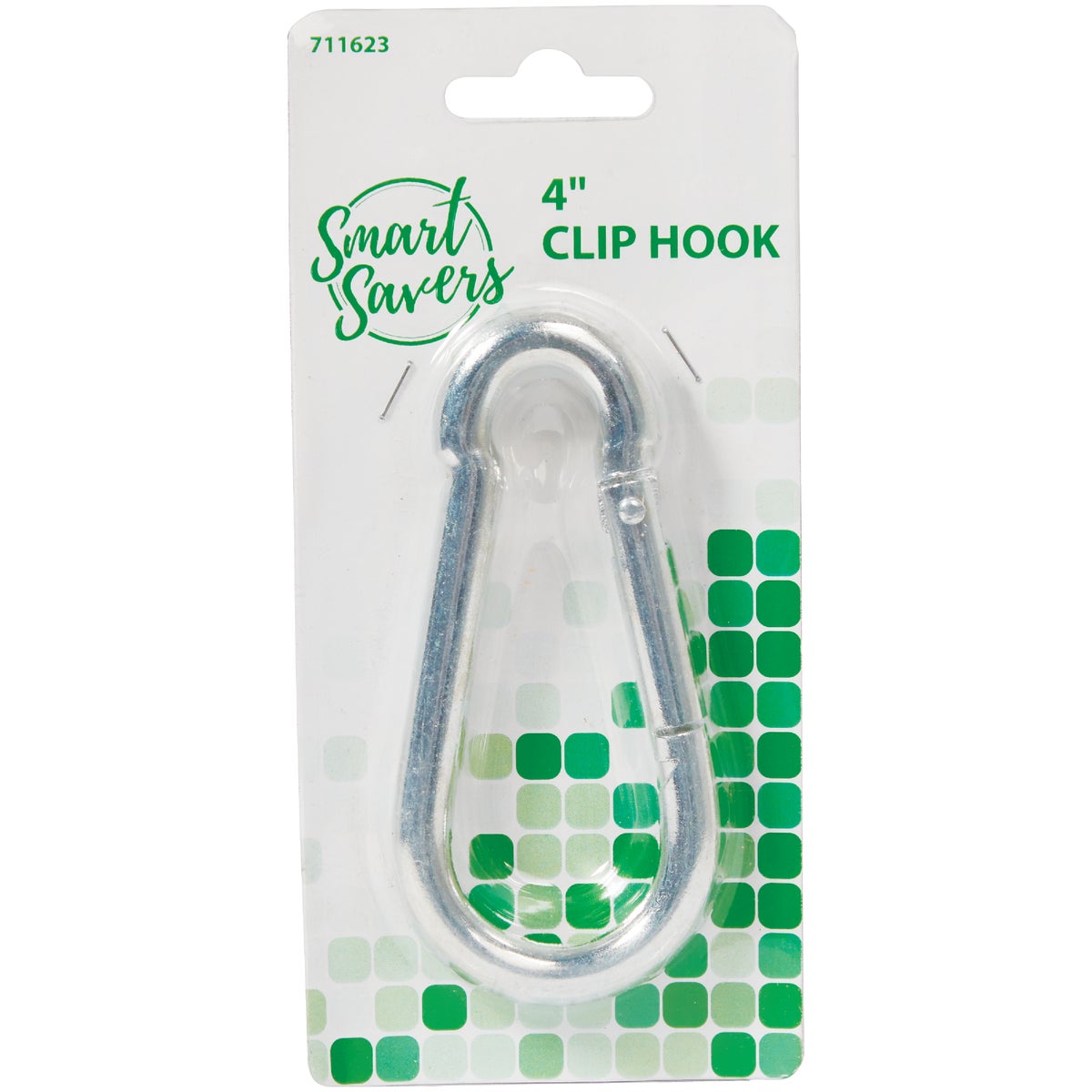Item 711623, 4-inch all purpose clip hook.