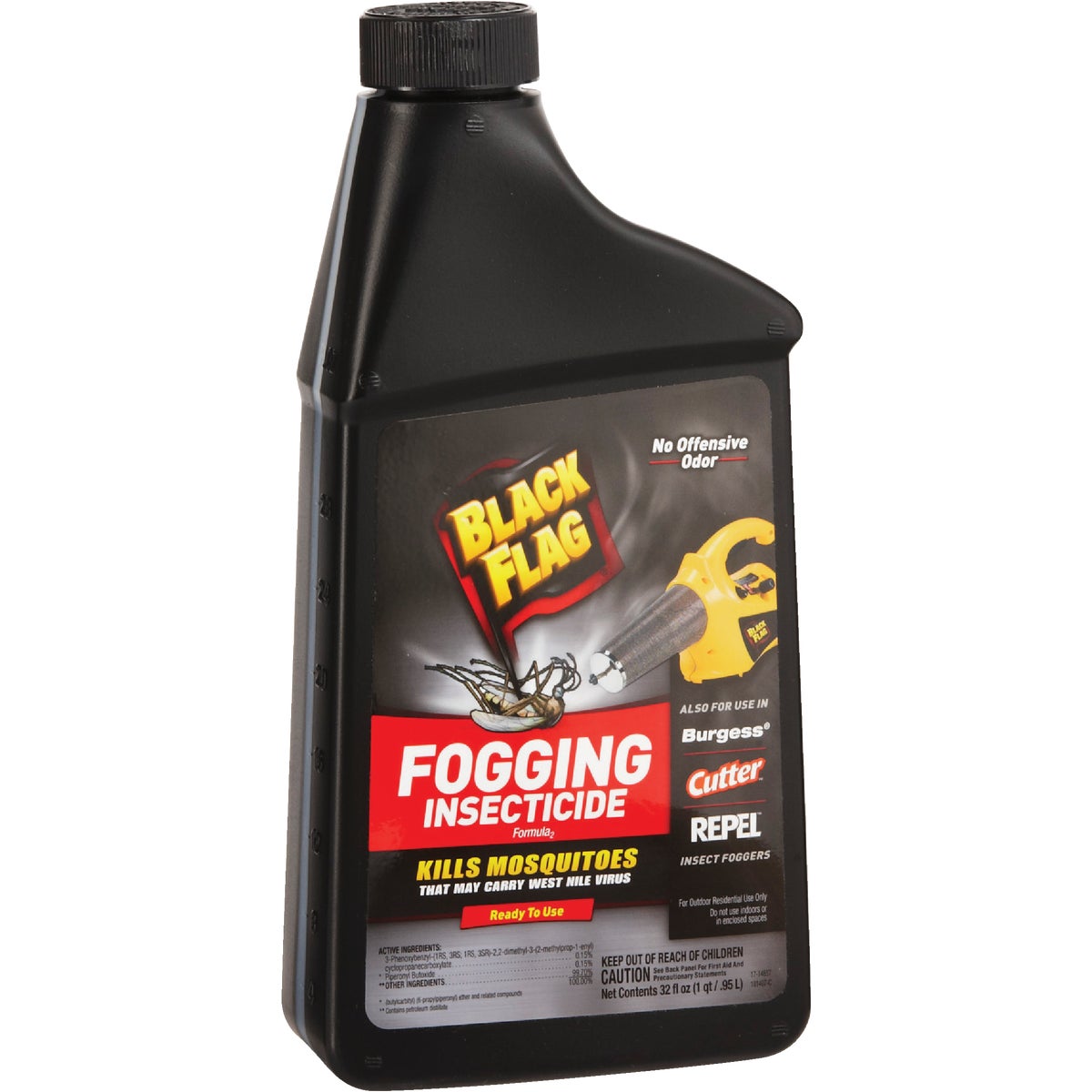 Item 712161, Insecticide for Black Flag and Burgess foggers.