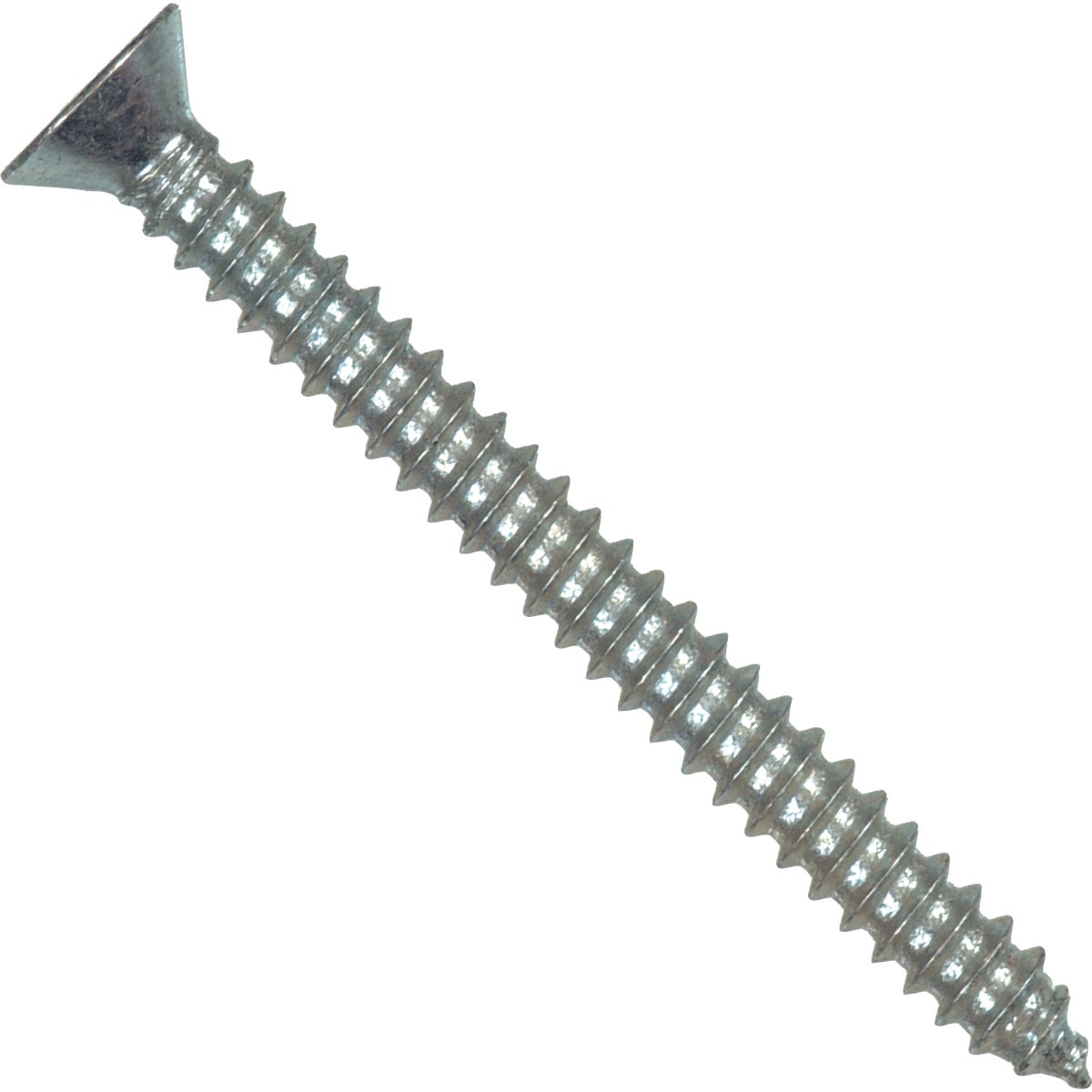 Item 716472, Flat head Phillips sheet metal screw.