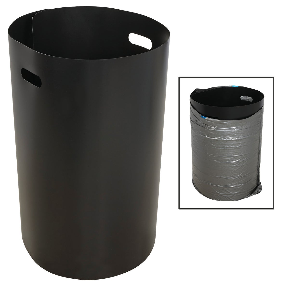 Item 716847, Sturdy, reusable plastic liner.