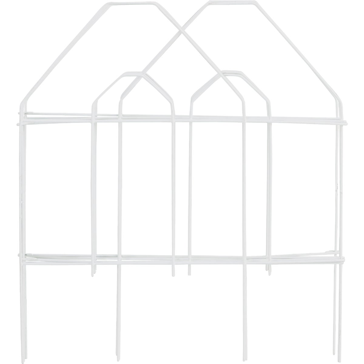 Item 718272, Gothic design folding garden fence.