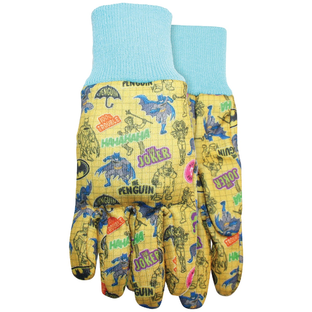 Item 719490, Toddler size 100% jersey knitted garden glove.