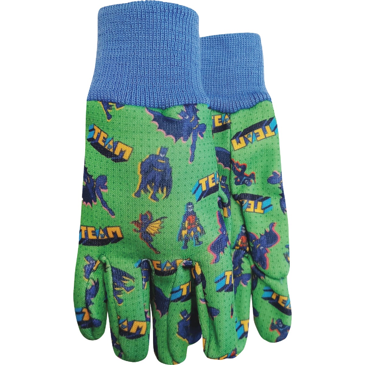 Item 719490, Toddler size 100% jersey knitted garden glove.