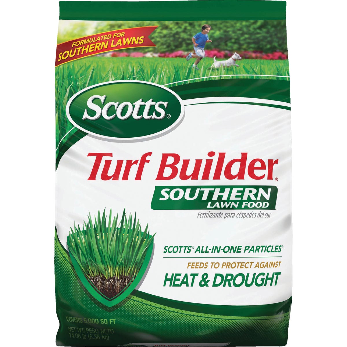 Item 720595, Scotts Turf Builder Southern Lawn Food is a fertilizer specially formulated