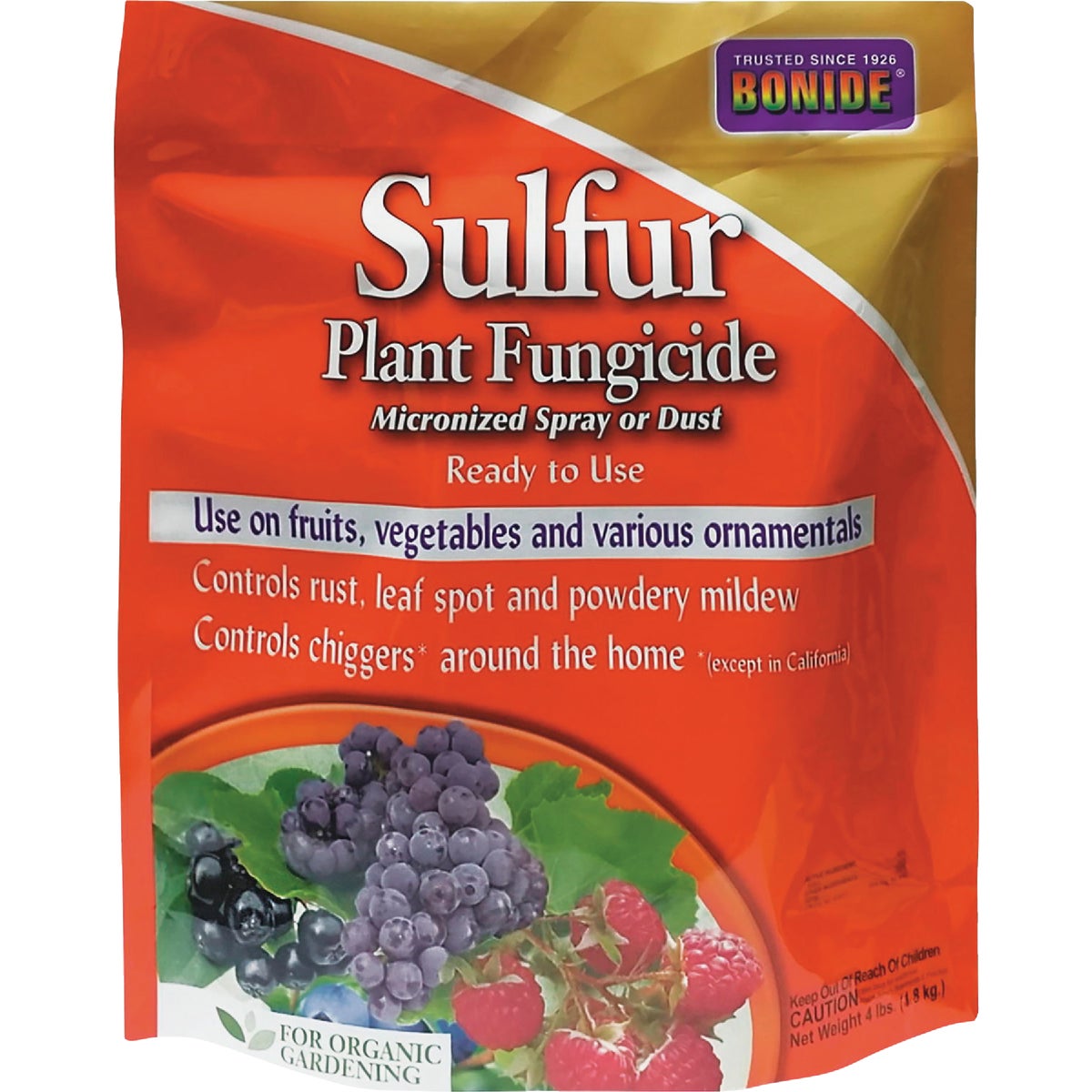 Item 722367, Control diseases in your lawn and garden with Sulfur Plant Fungicide 