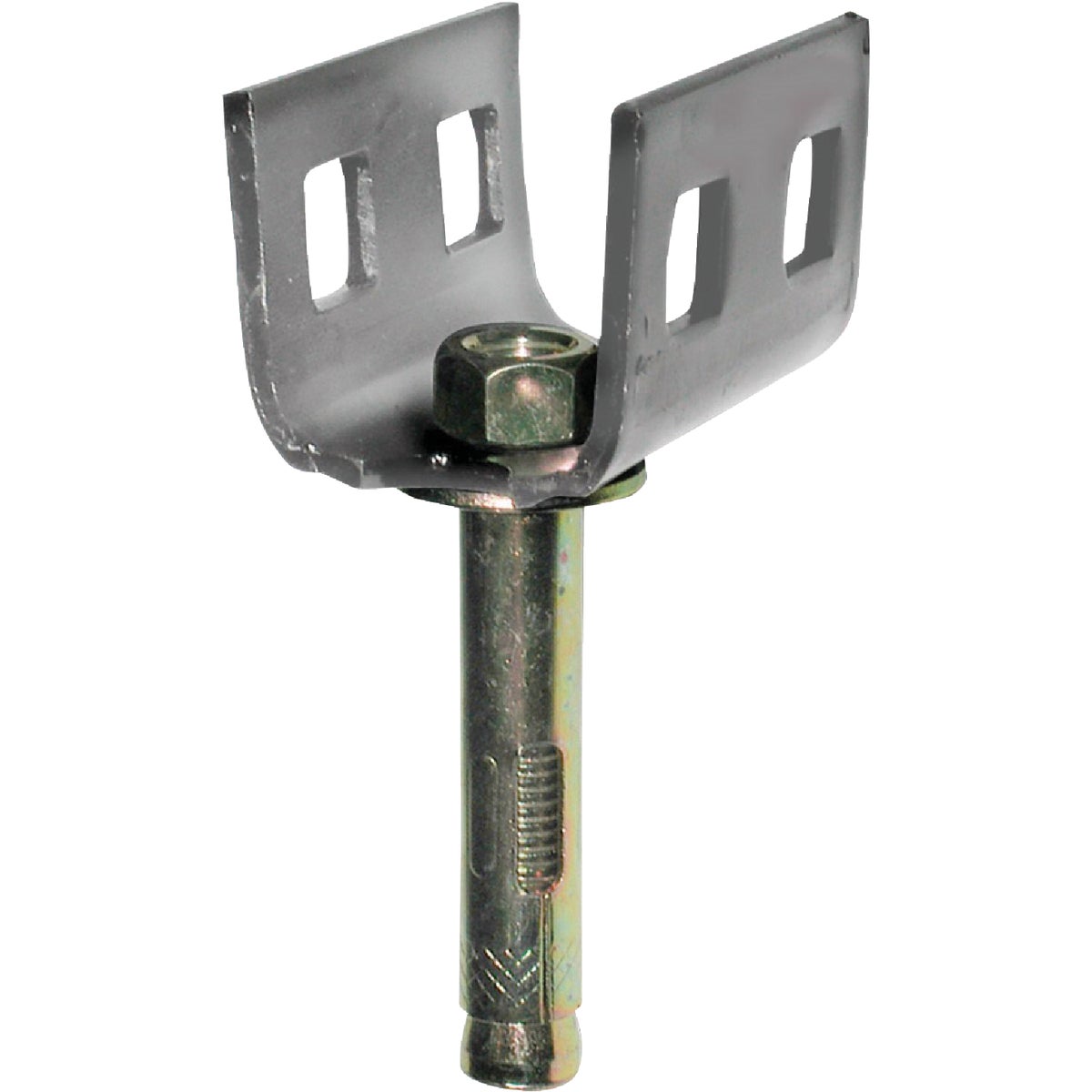 Item 723602, Mobile home patio anchor with expansion bolt.