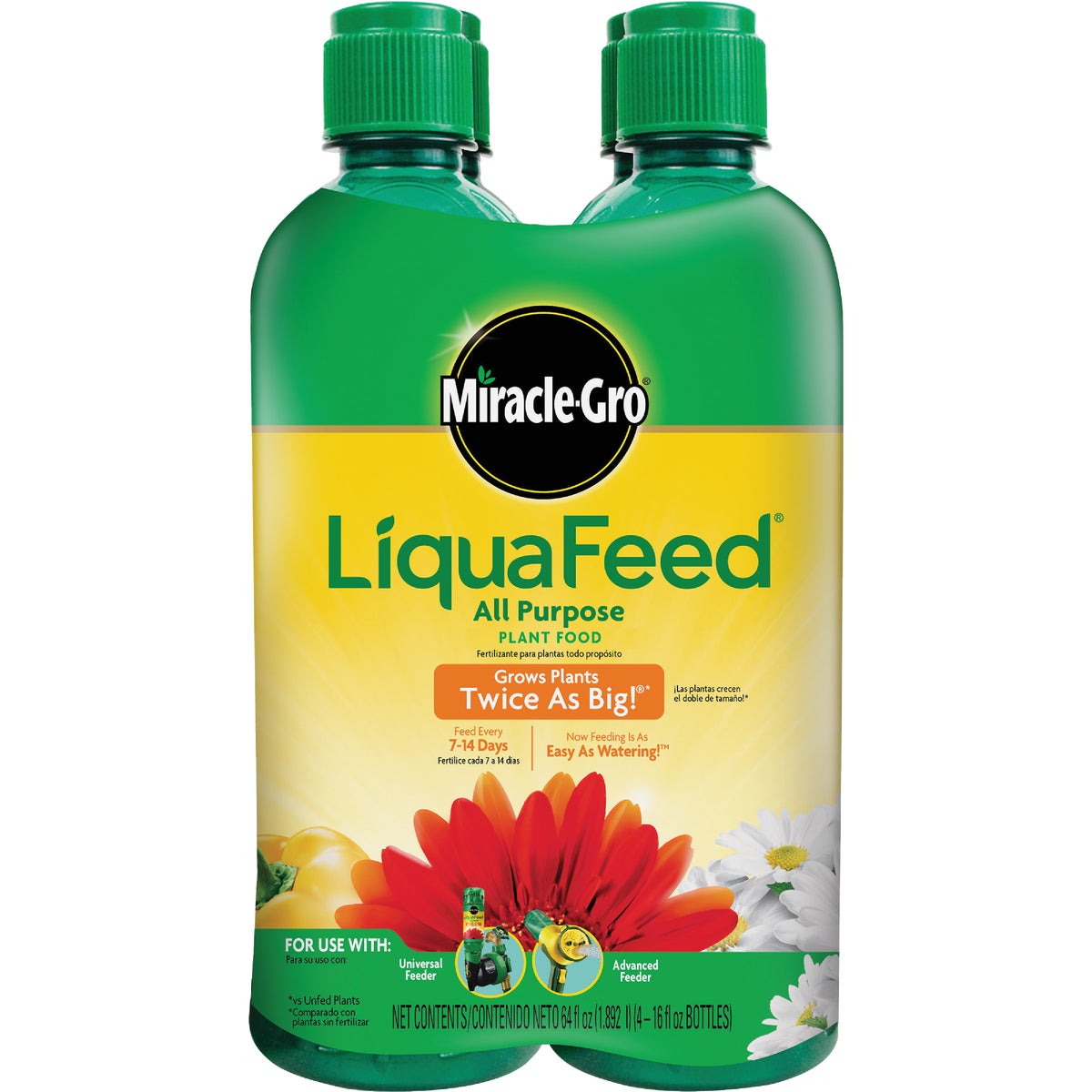 Item 727389, Miracle-Gro all purpose liquid plant food refill for the Miracle-Gro 