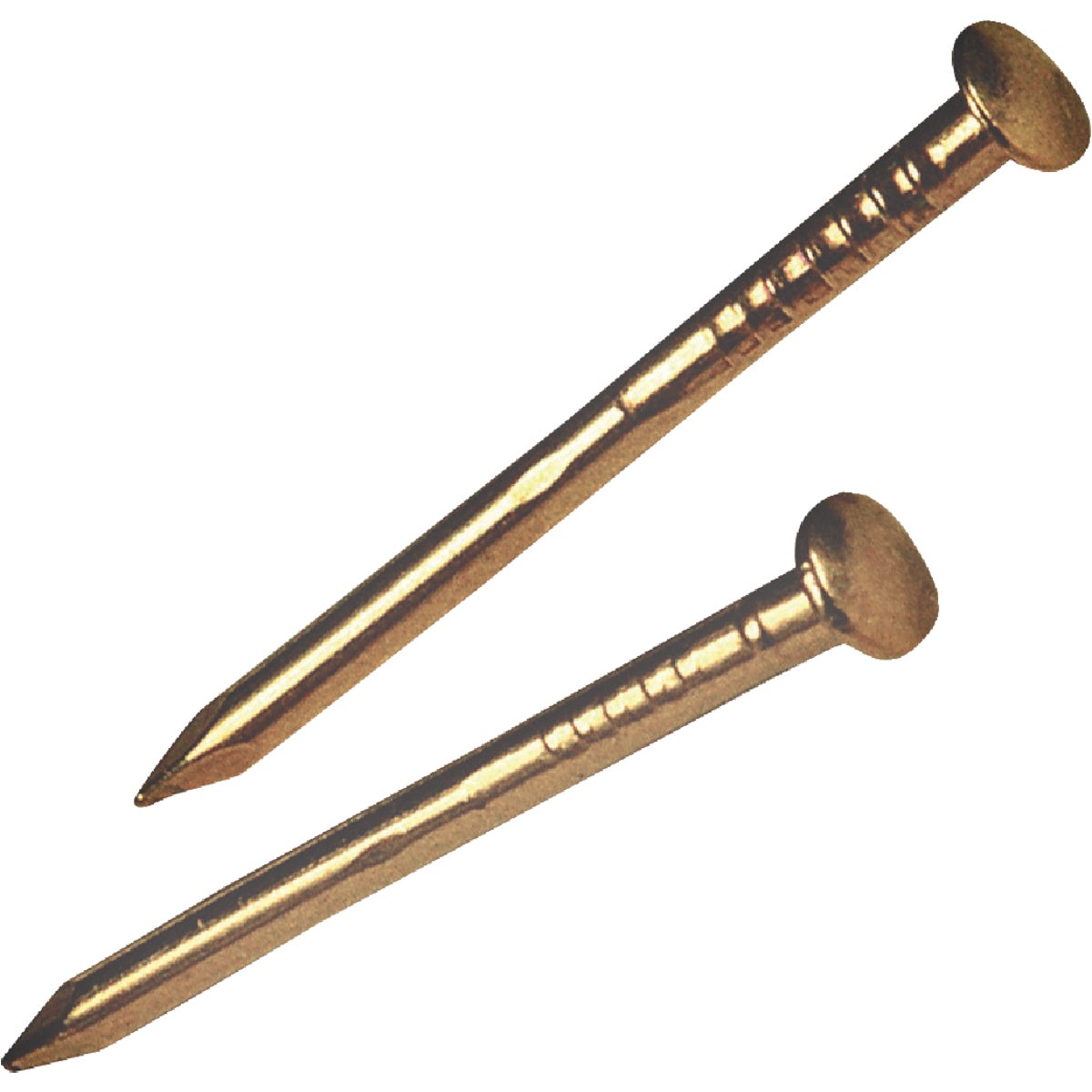 Item 728653, Brass Escutcheon Pins feature a smooth shank with a large half-round, 