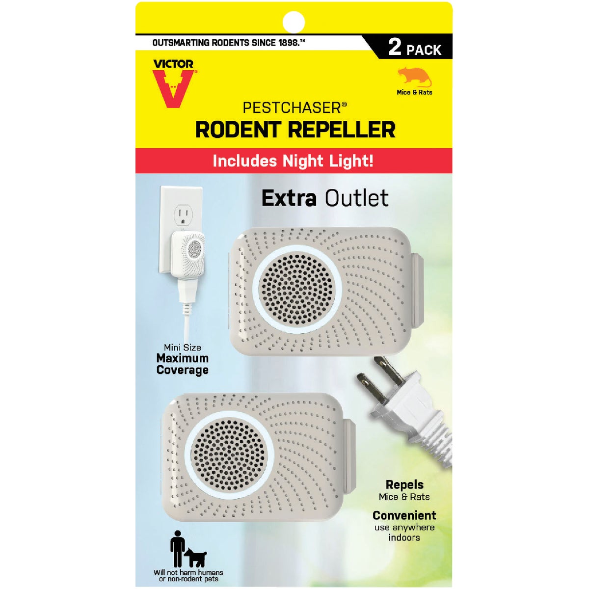 Item 729037, Sonic Mini PestChaser electronic pest control device emits high frequency 