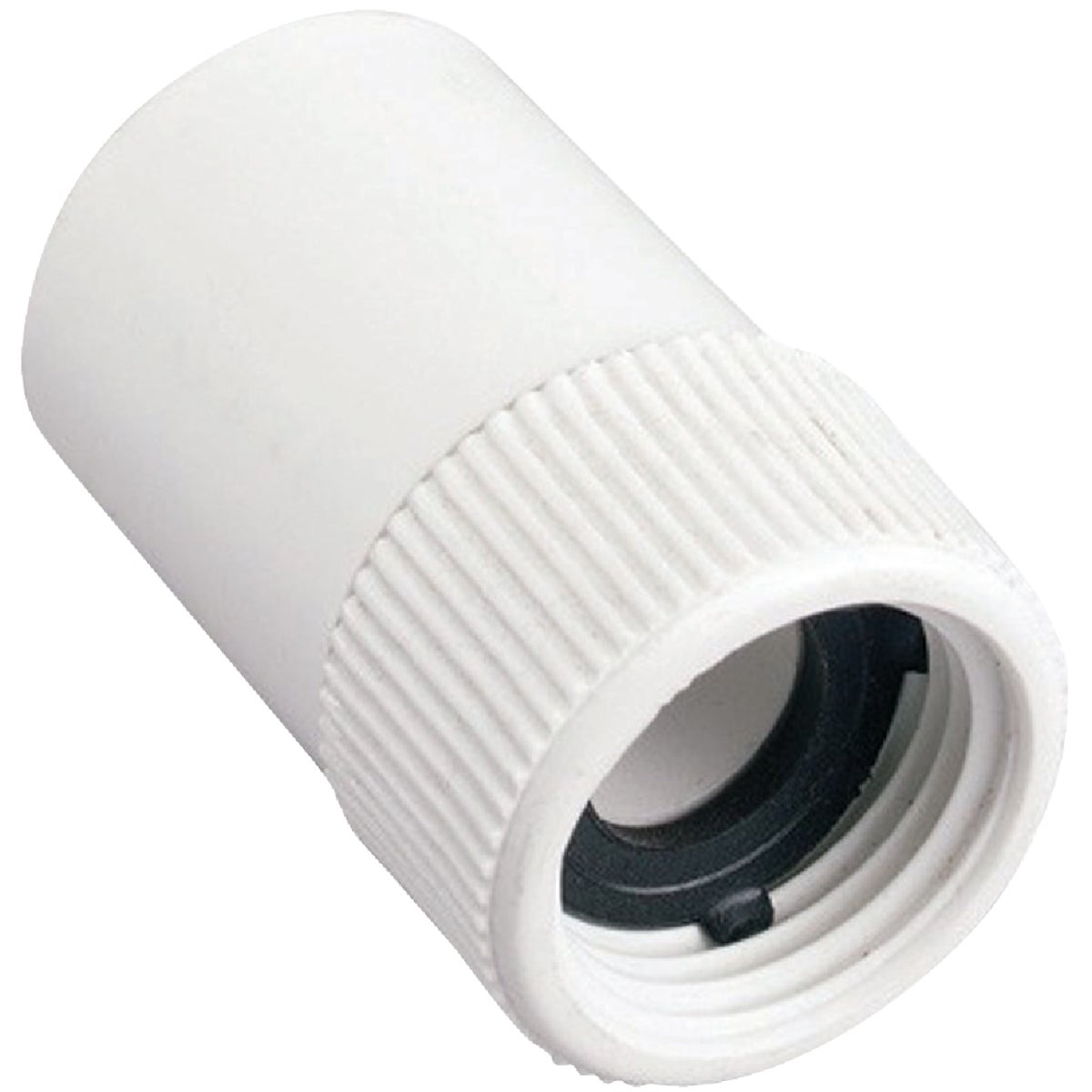 Item 729390, PVC (polyvinyl chloride) hose to pipe fitting.