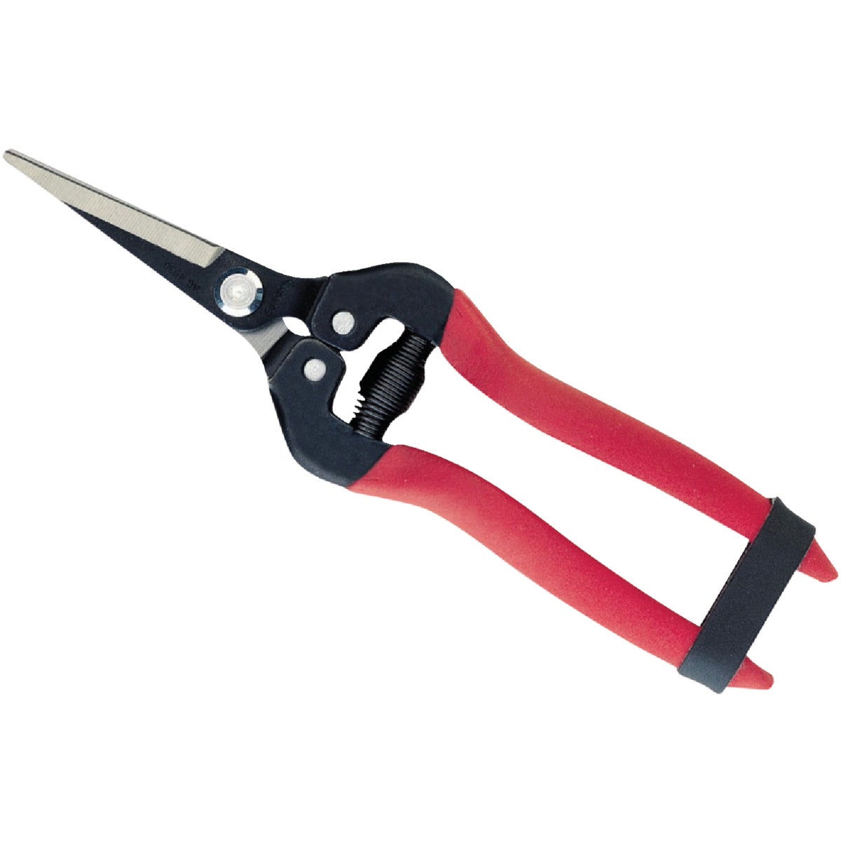 Item 730518, Professional quality agricultural snips feature 2-3/4" straight, pointed 