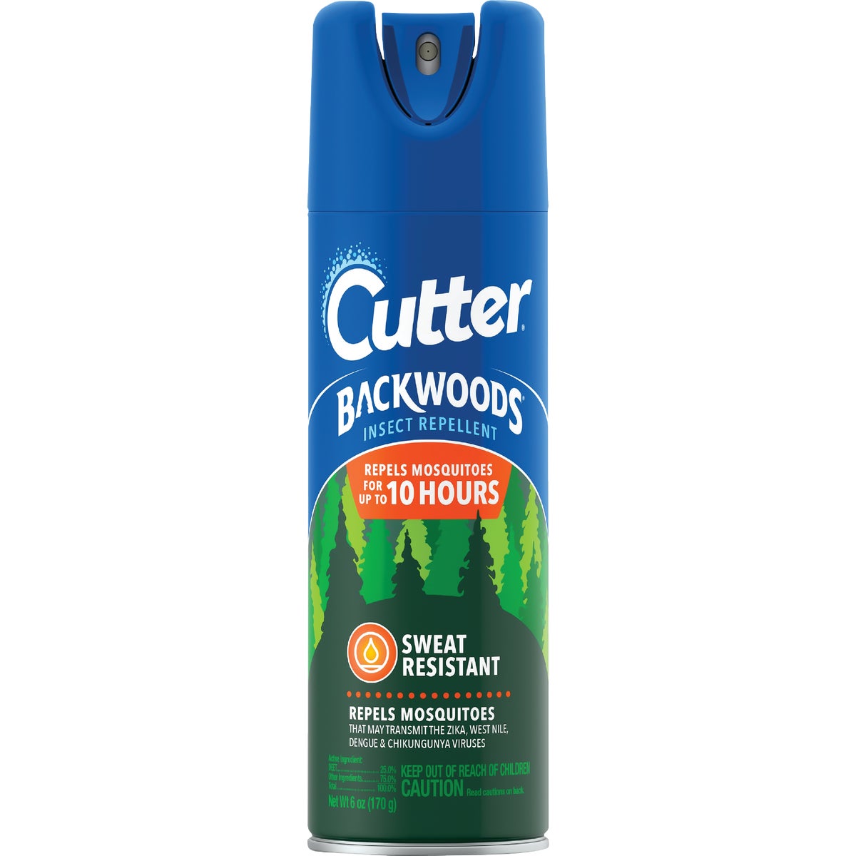 Item 733031, Backwoods unscented insect repellent, ideal for prolonged outdoor 