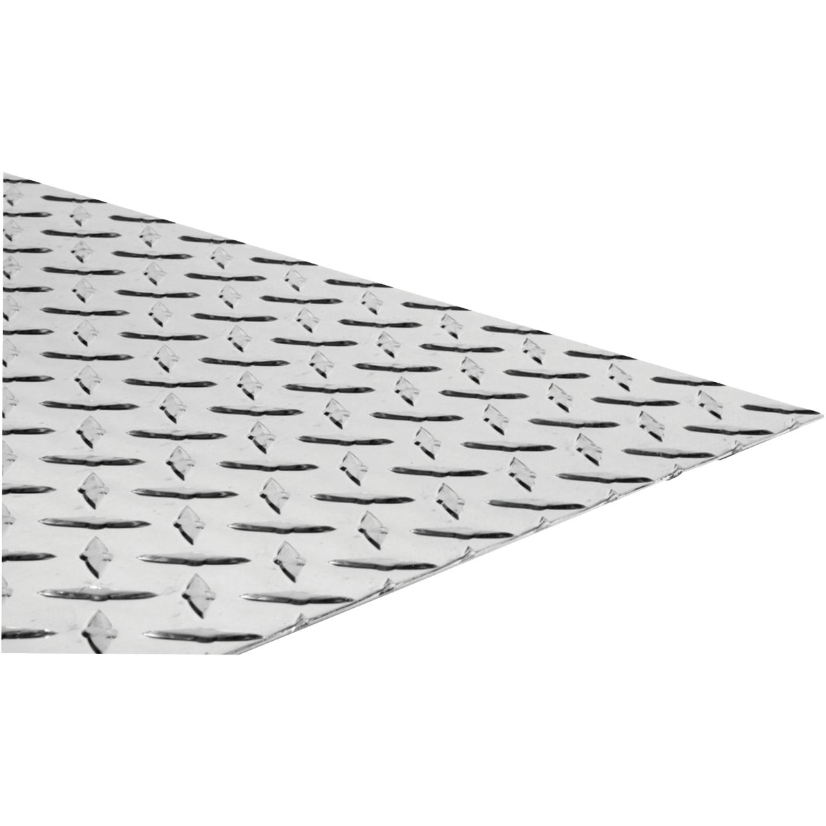 Item 735507, Brite aluminum tread plates are ideal for vehicle interior applications and