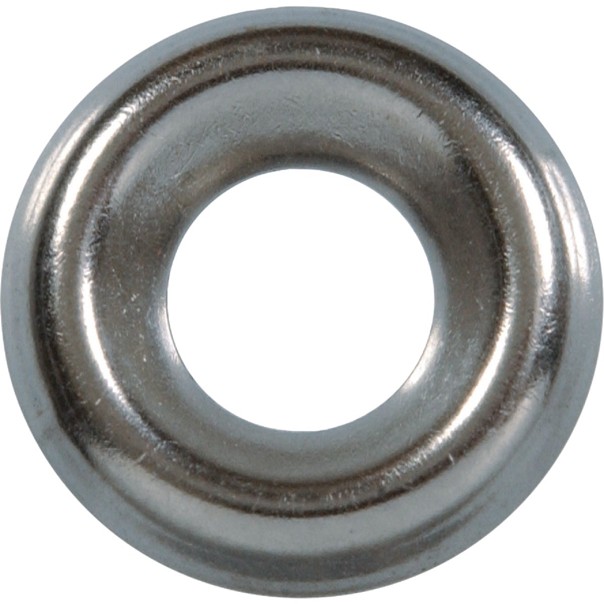 Item 736591, Flat head screw recesses into the finish washer to provide a clean, 