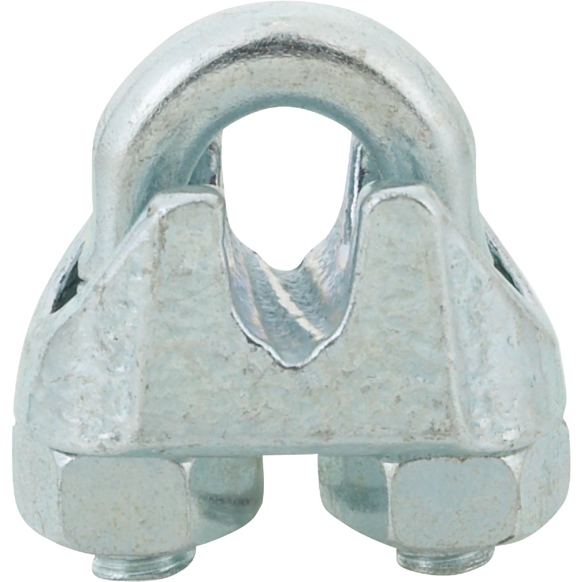 Item 737867, Durable malleable iron construction with a galvanized finish.