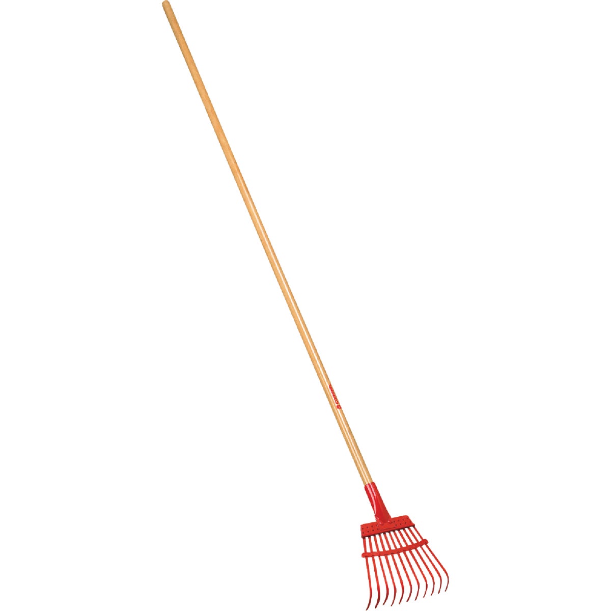 Item 739308, This shrub rake has tempered spring steel for greater durability and long 
