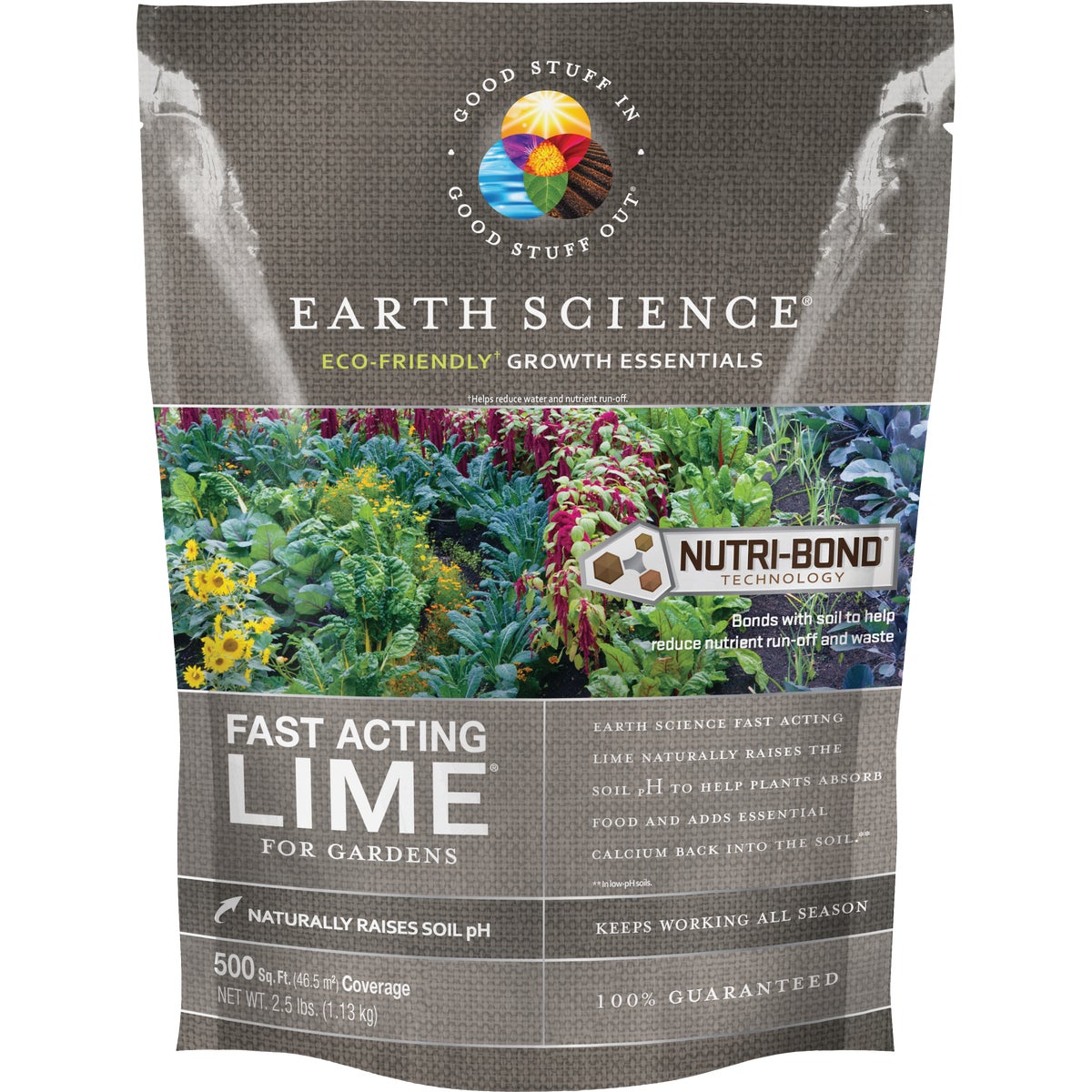 Item 754354, Fast acting lime corrects acidic soils by quickly and effectively raising 