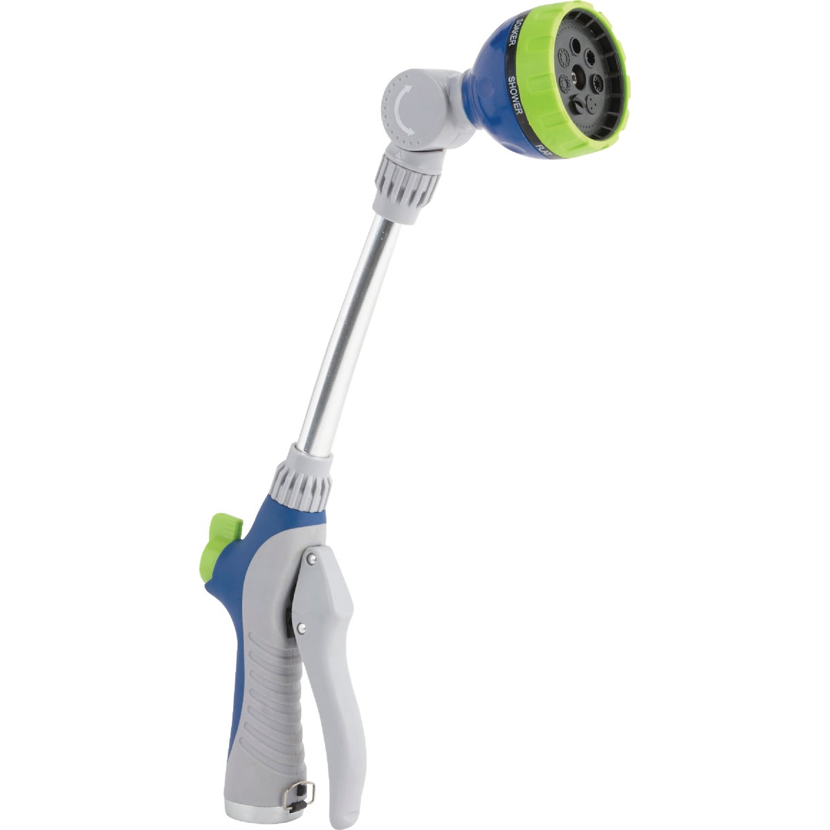 Item 754712, Metal body water wand with front trigger control.