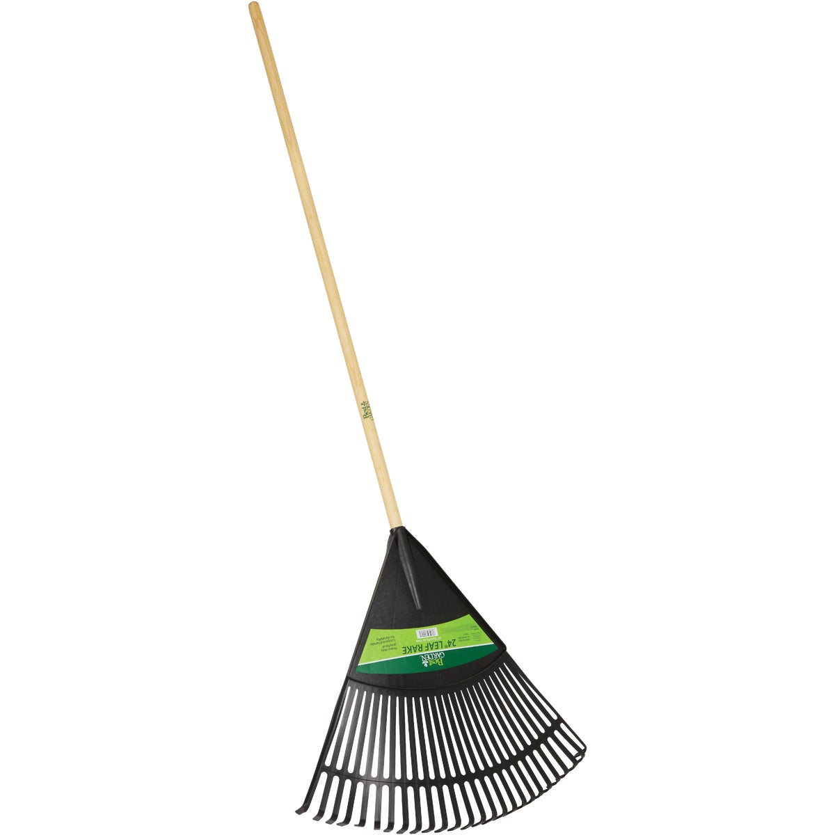 Item 756211, Poly leaf rake with curved polypropylene head. 48 In.