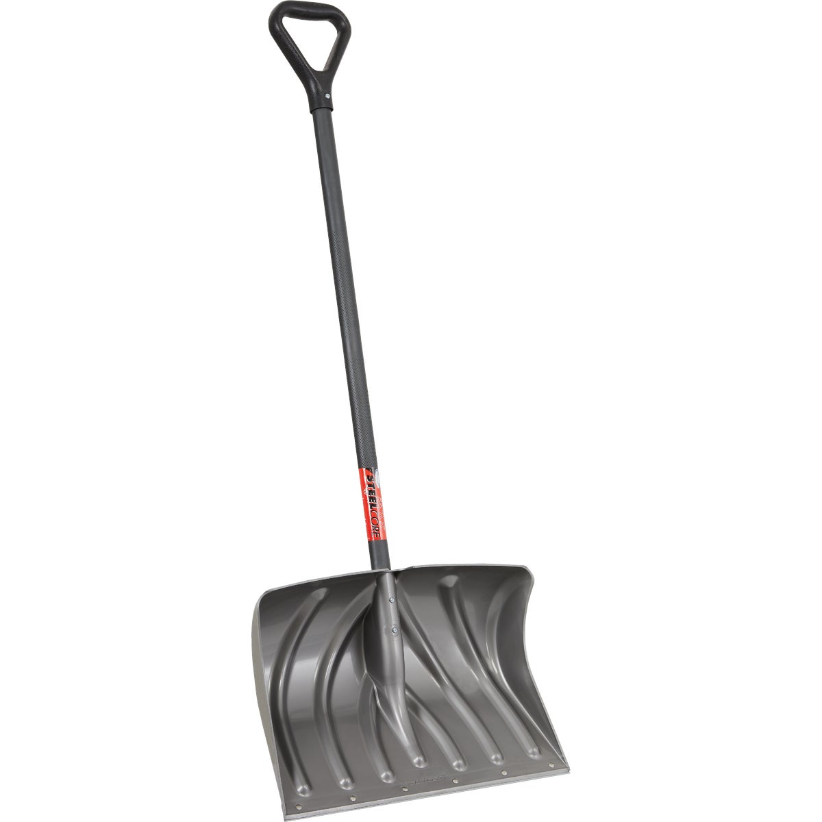 Item 757292, Snow shovel/pusher combo.