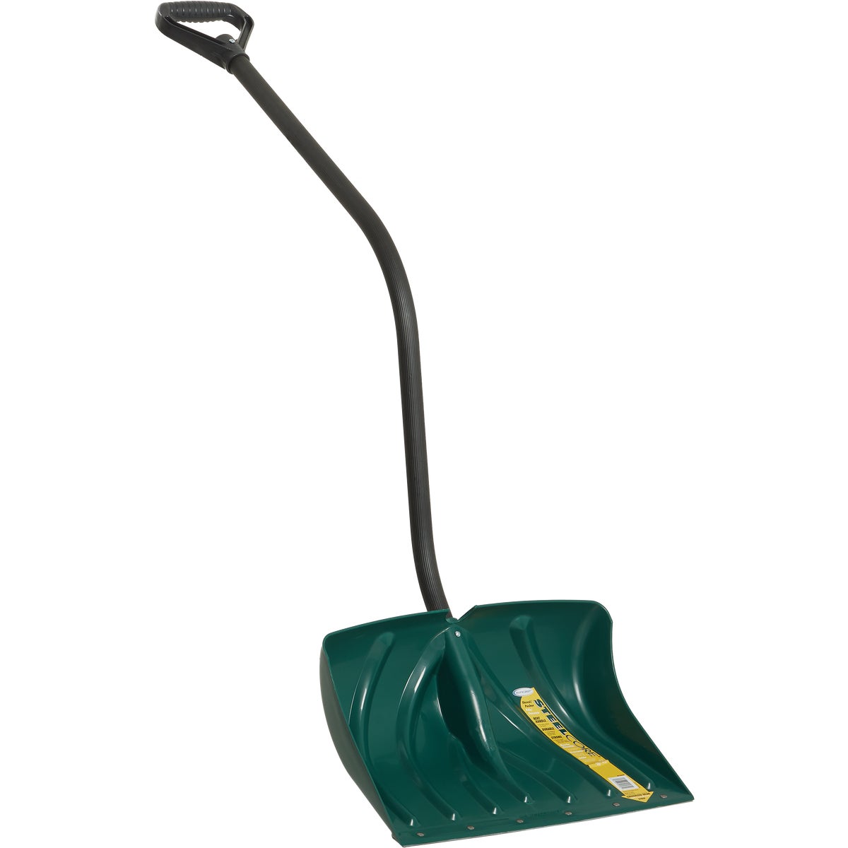 Item 757318, Suncast 18 in. Steel Core Ergonomic Combo with Wear Strip.