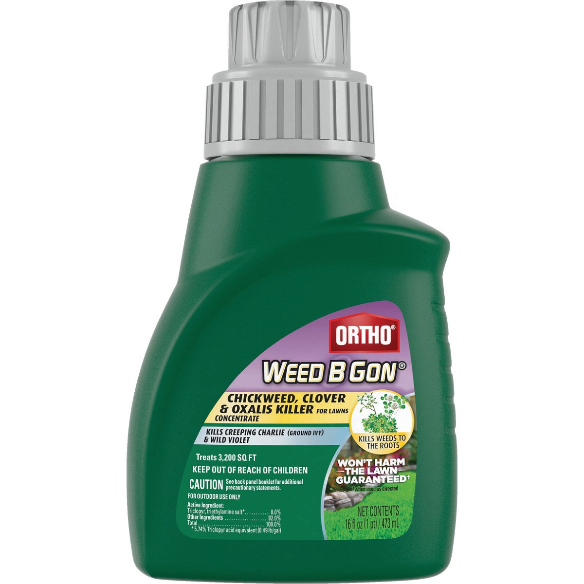 Item 758200, Weed killer formulated to kill tough weeds in your lawn, when used as 