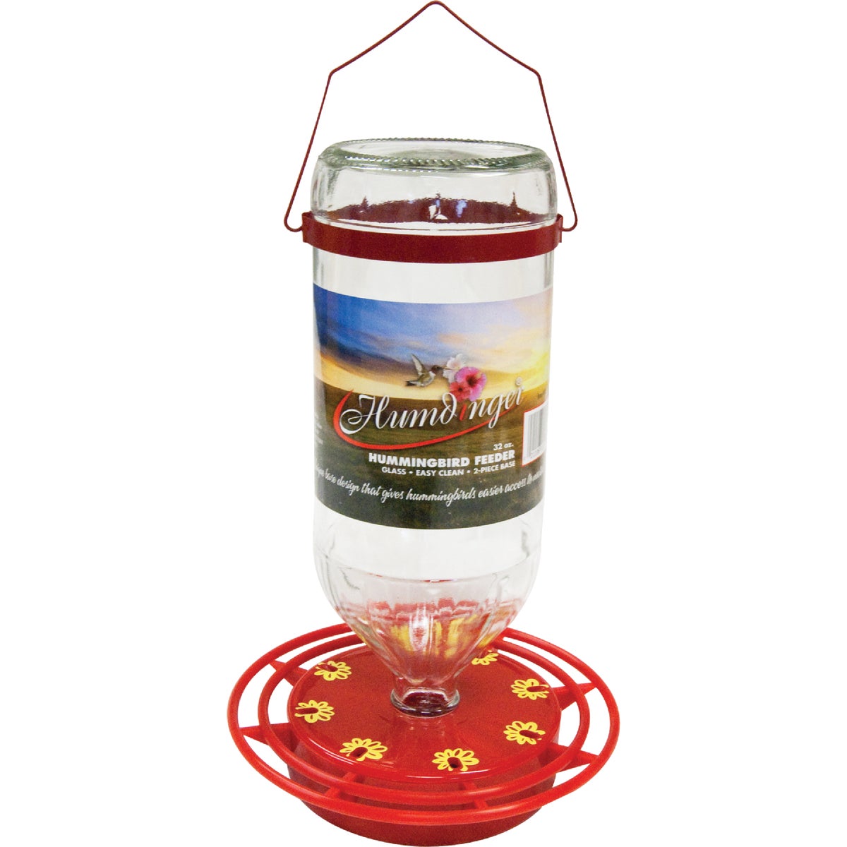 Item 760157, Easy-fill, 32 Oz. glass container.