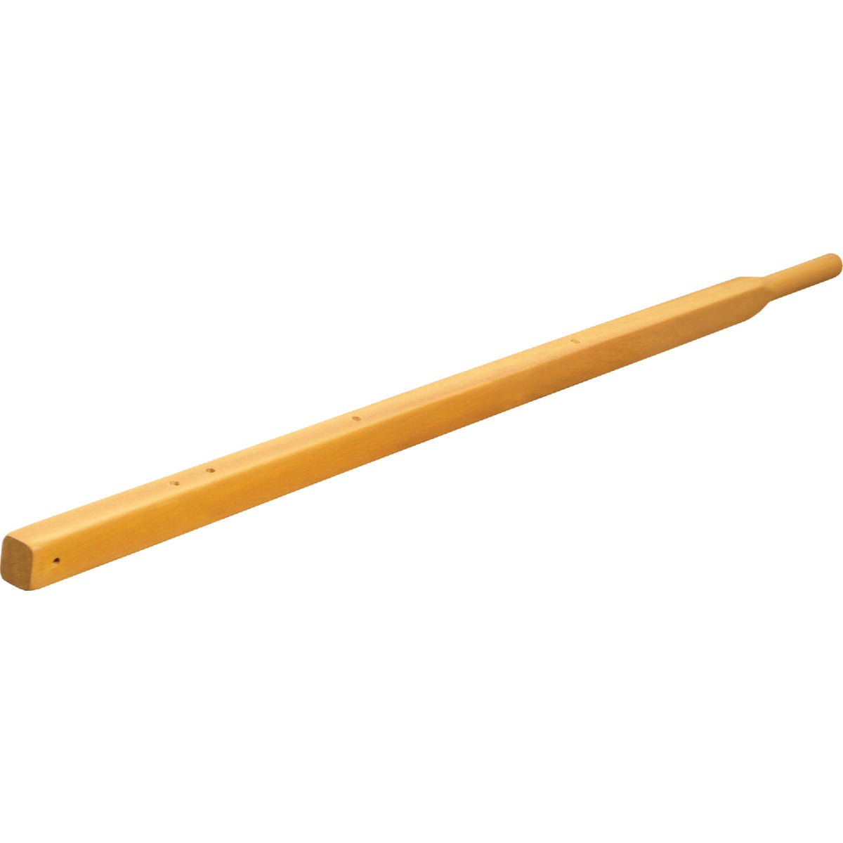 Item 765800, 1-1/2 In. x 60 In. drilled, medium-duty replacement wheelbarrow handle.