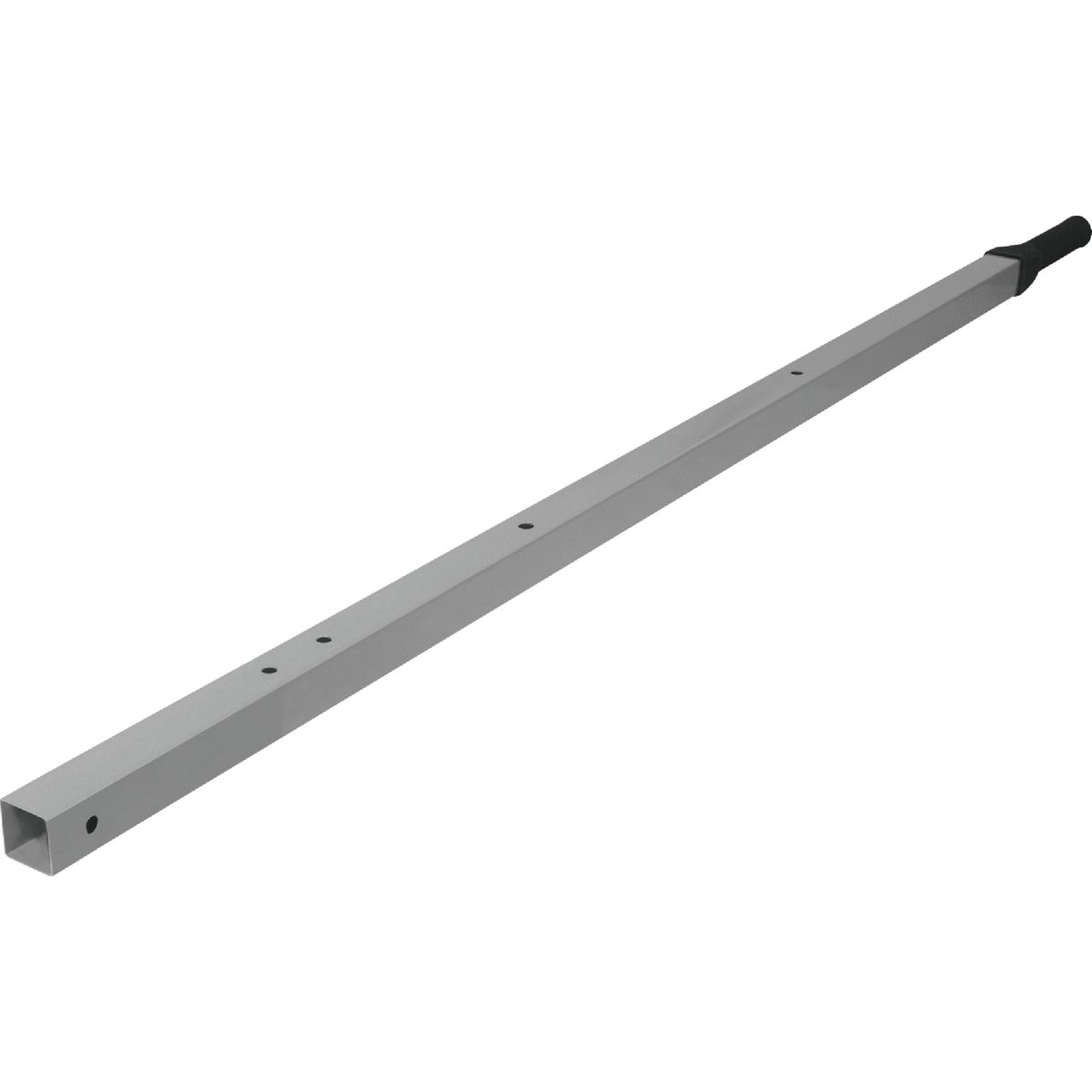 Item 765831, 1-1/2 In. x 60 In. drilled, steel replacement wheelbarrow handle for 6 cu.