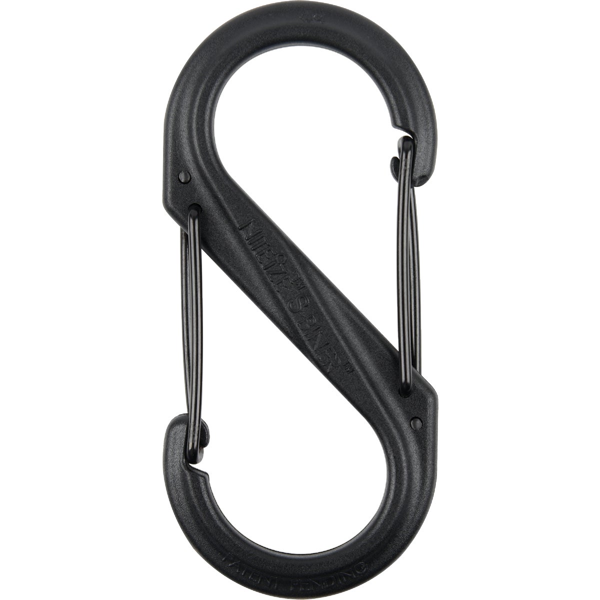 Item 767521, Double-gated carabiner featuring dual spring gates.