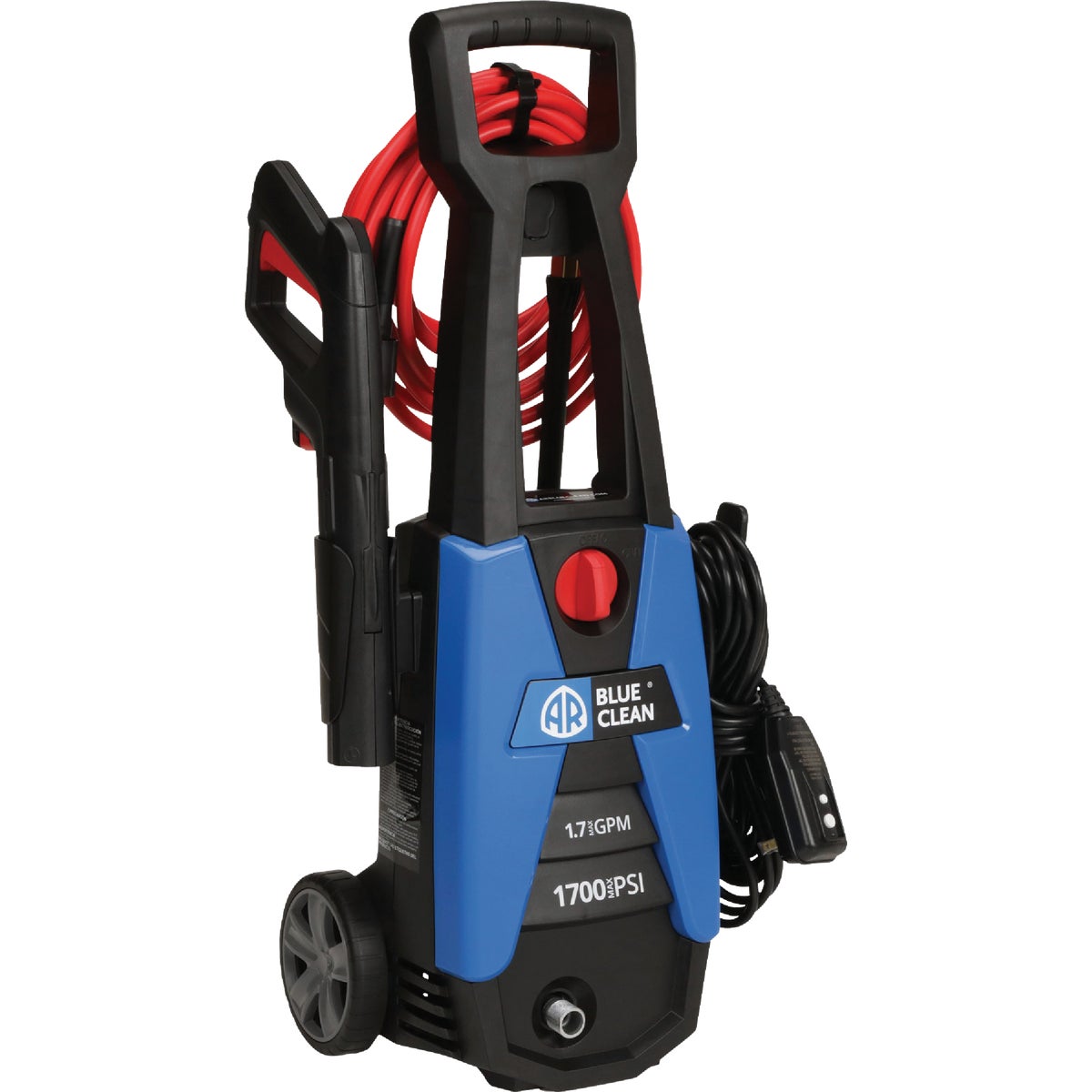 Item 770610, THe AR Blue Clean BC142HS electric pressure washer is perfect to tackle any