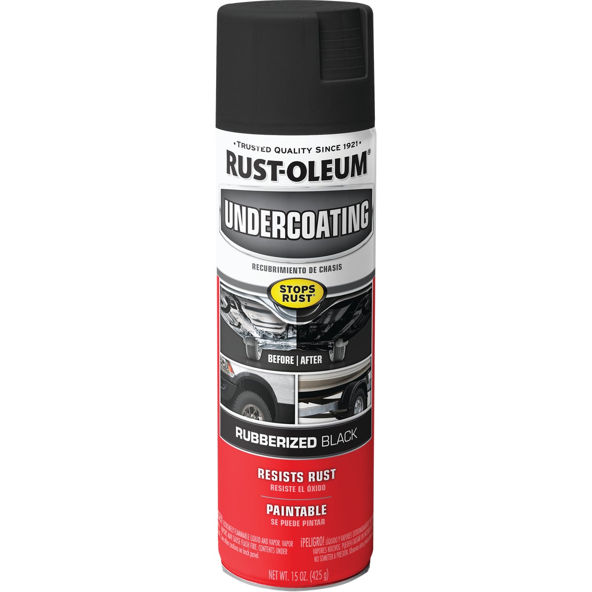 Item 771283, Protect the most valuable parts of your vehicle with Rust-Oleum Rubberized 